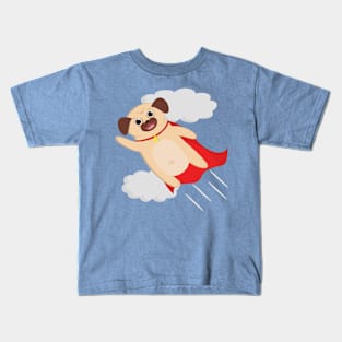 Super Pug Kids T-Shirt